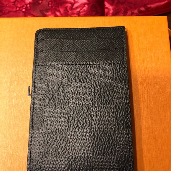 Louis Vuitton card wallet black N62666 Damier - Picture 2 of 6